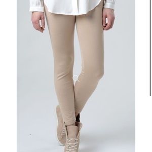 NEW Michele Negri Cashmere and silk leggings